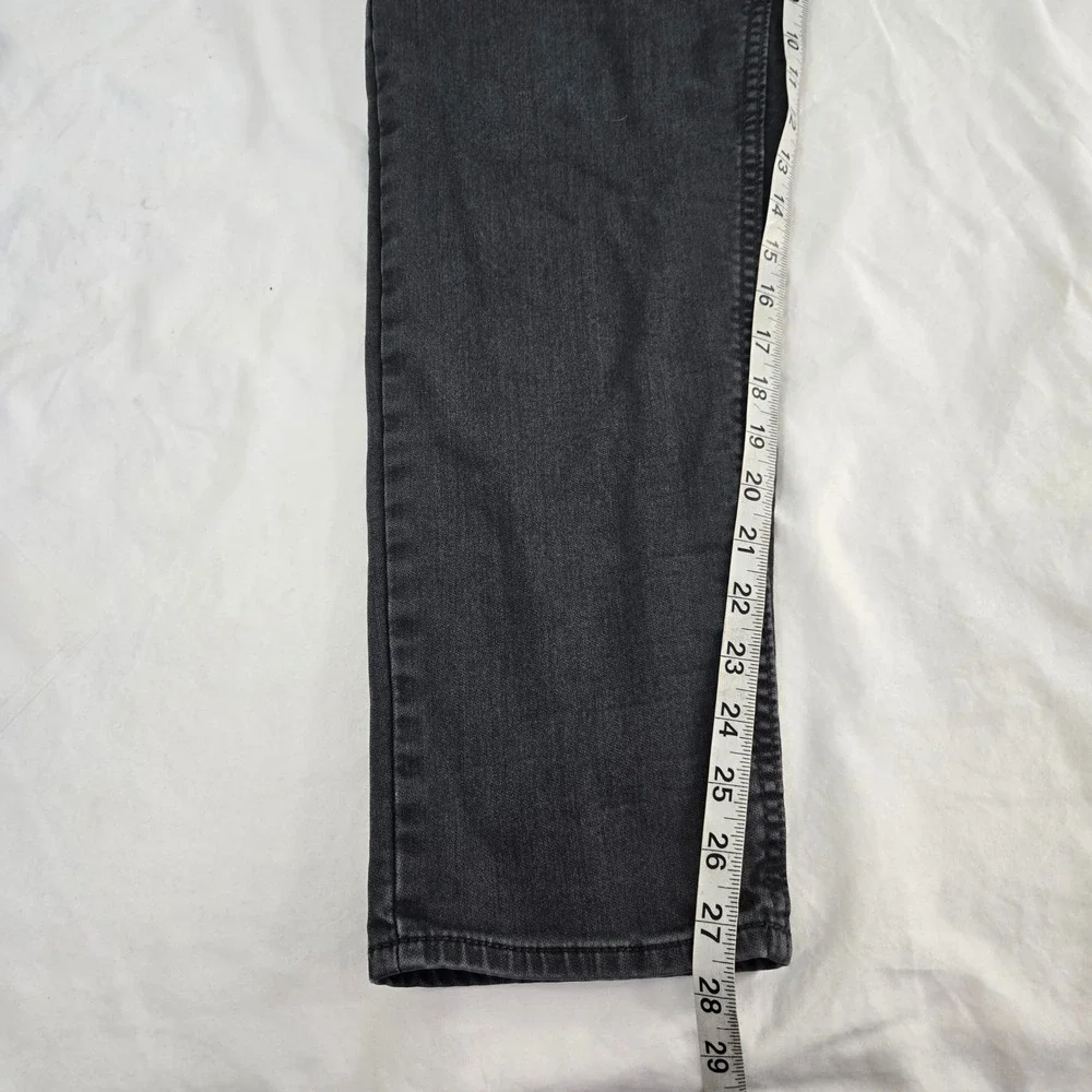 Banana Republic Mens Travel Jean Athletic Fit Charcoal Heat Jeans 35x30 Stretch